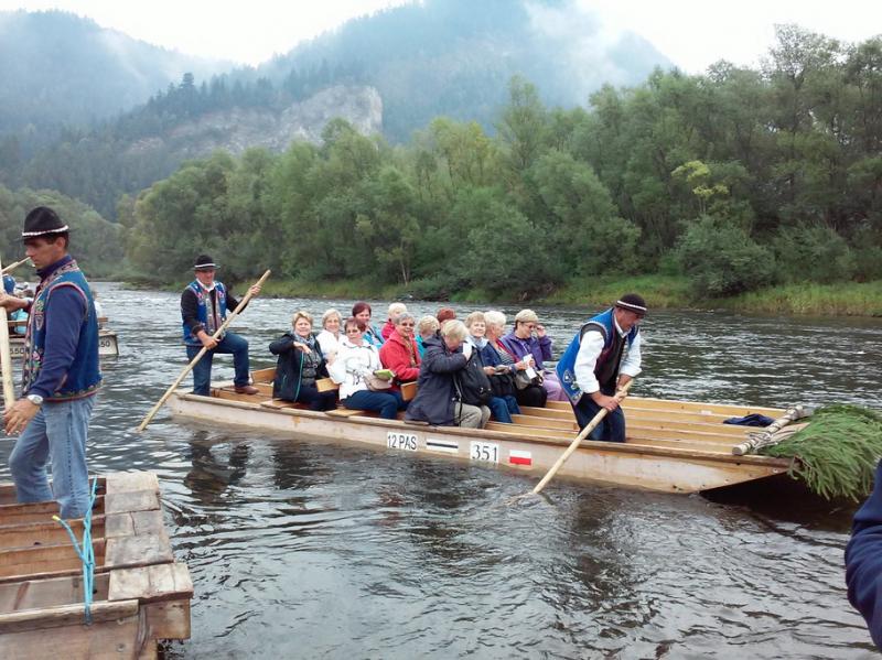 Aktywny senior w Pieninach