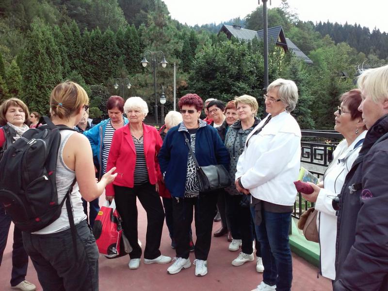 Aktywny senior w Pieninach