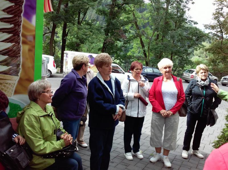 Aktywny senior w Pieninach
