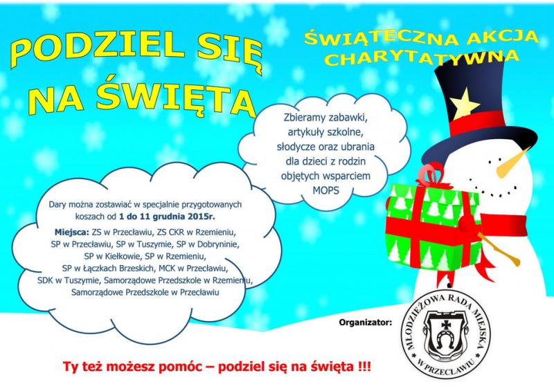 Uwaga! Wielka Akcja Świąteczna młodzieży z naszej gminy