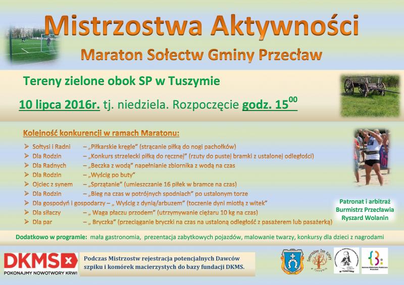 Maraton Sołectw Gminy Przecław