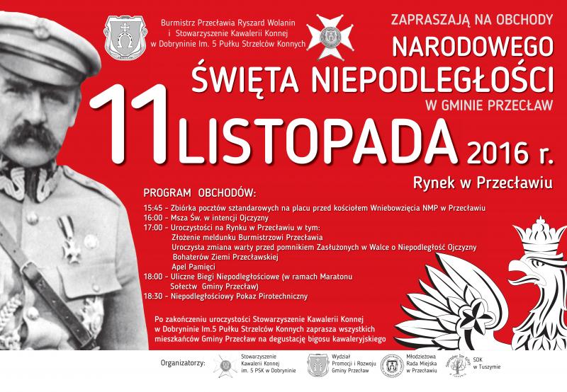 Zapraszamy na Narodowe Święto Niepodległości!