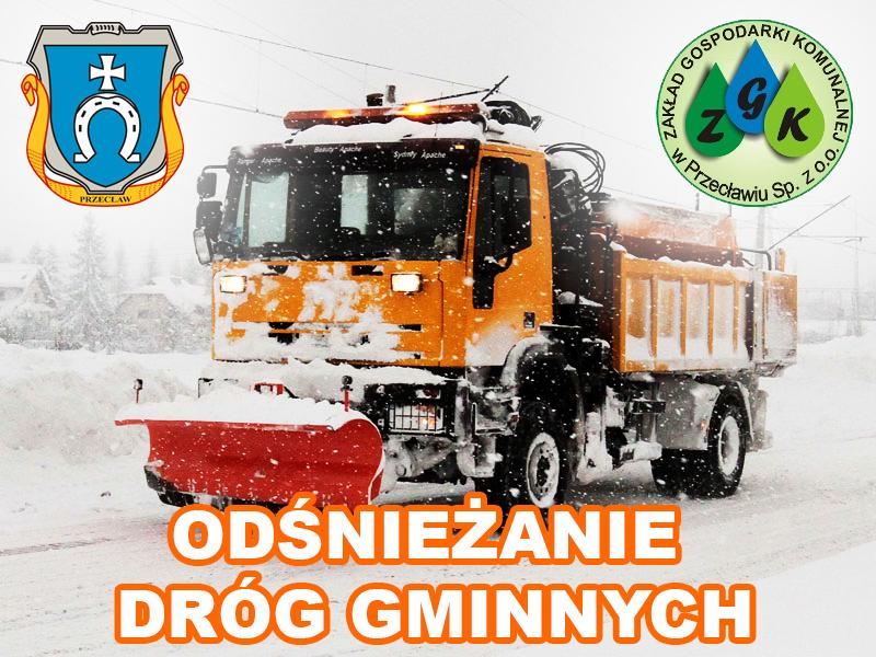Informacja o odśnieżaniu dróg gminnych