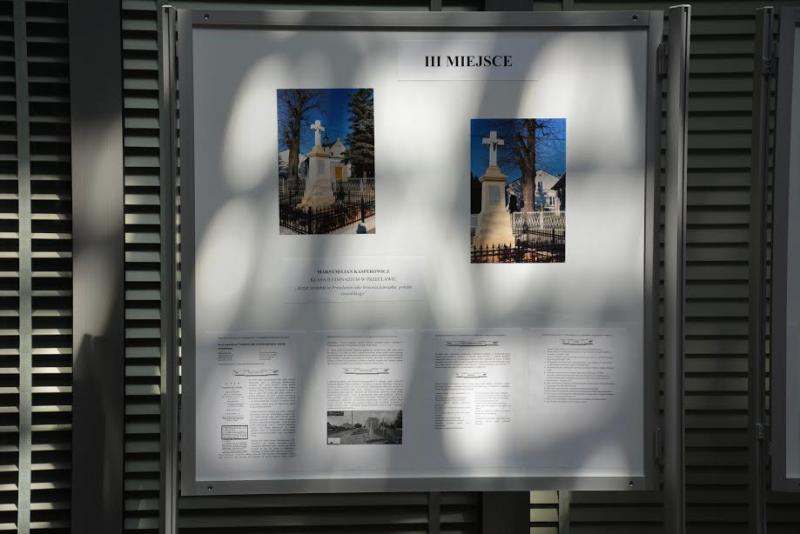 Maksymilian Kasperowicz laureatem konkursu Pomniki w mojej miejscowości