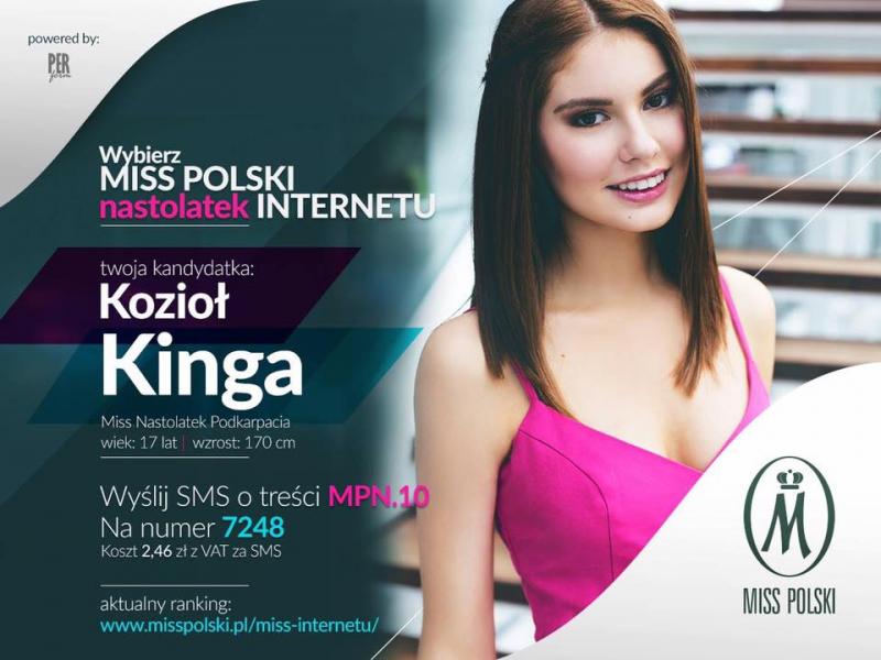 Zagłosuj na Kingę – mieszkankę Gminy Przecław!