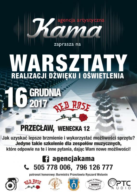 Warsztaty realizacji dźwięku i oświetlenia