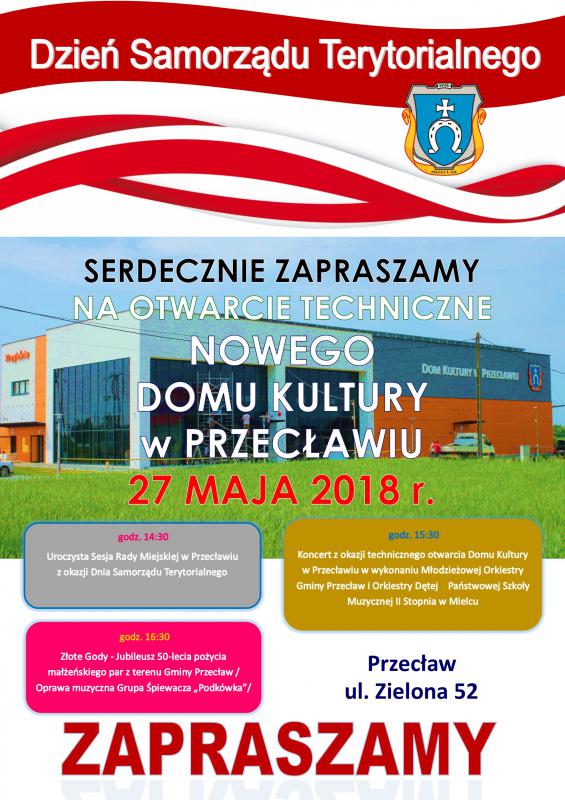 Pamiętajmy! 27 maja Dzień Samorządu Terytorialnego