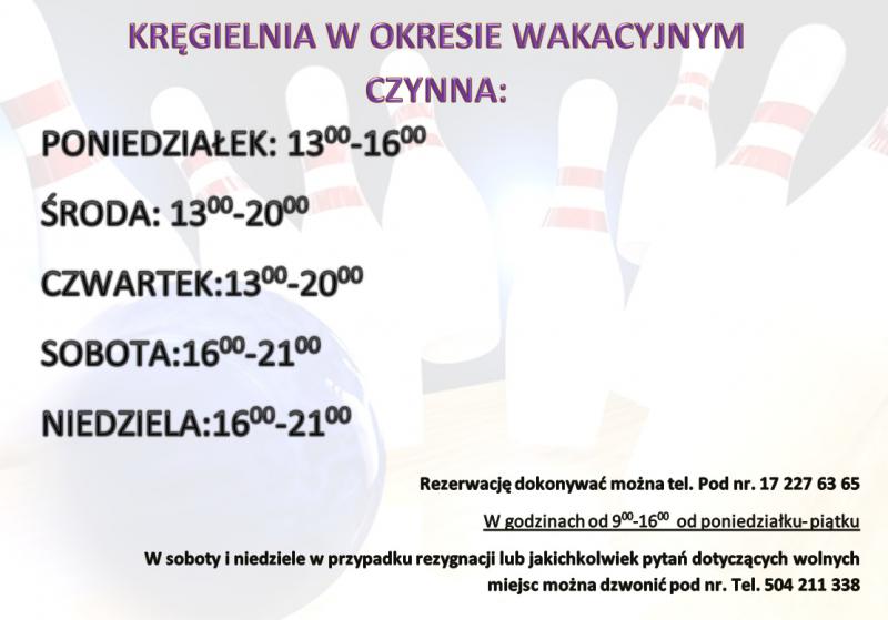 Kręgielnia w Przecławiu