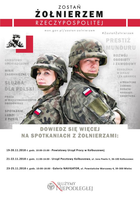 Możesz zostać żołnierzem!