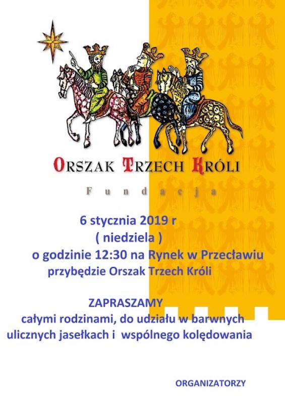 Zapraszamy do Przecławia na Orszak Trzech Króli