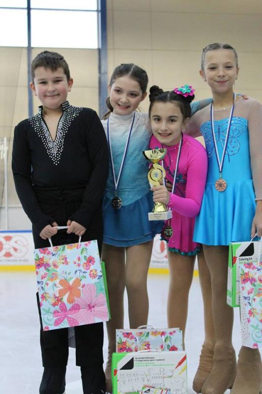 Julia Kupiec z Tuszymy srebrną medalistką zawodów w łyżwiarstwie figurowym Walley Cup 2019 w Warszawie!!!