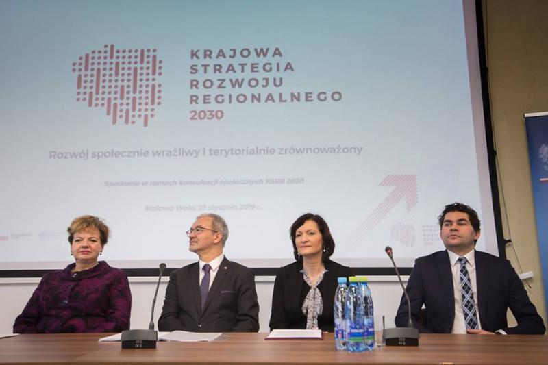 Konsultacje społeczne Krajowej Strategii Rozwoju Regionalnego w Stalowej Woli