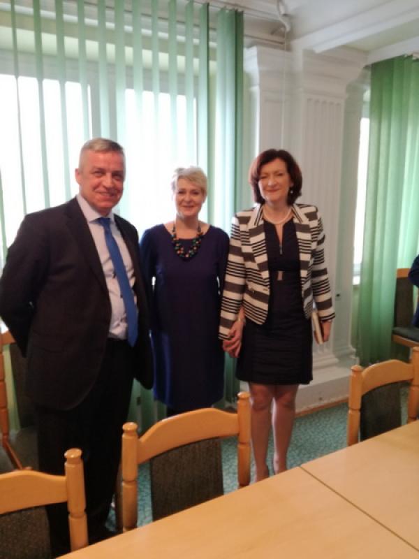 Spotkanie władz Gminy Przecław w temacie inwestycji przeciwpowodziowych
