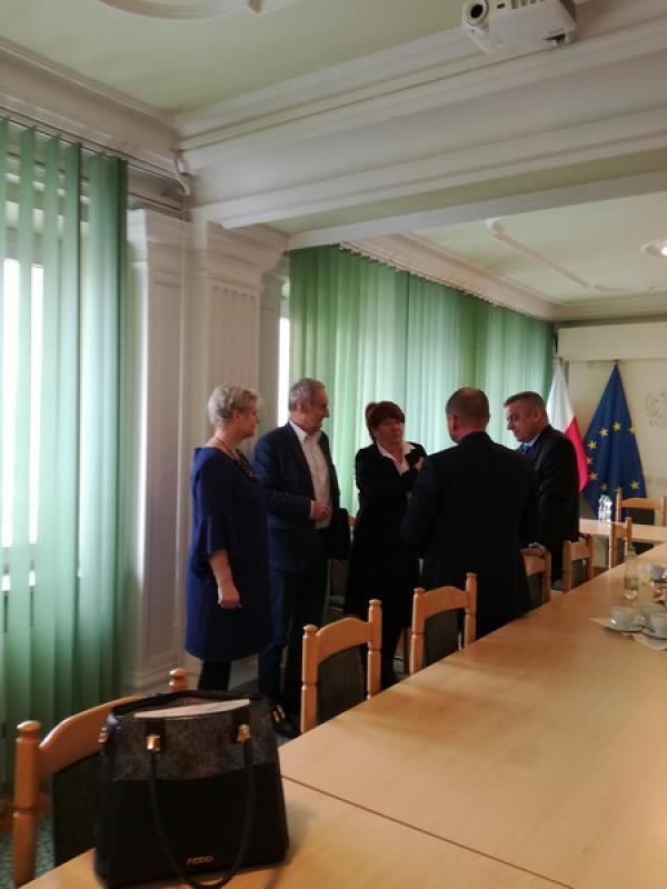 Spotkanie władz Gminy Przecław w temacie inwestycji przeciwpowodziowych