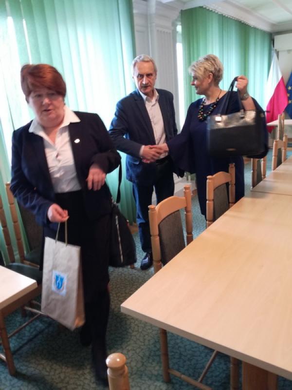 Spotkanie władz Gminy Przecław w temacie inwestycji przeciwpowodziowych