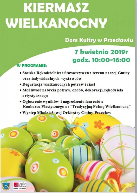 Zapraszamy na Kiermasz Wielkanocny - 7 kwietnia 2019r.