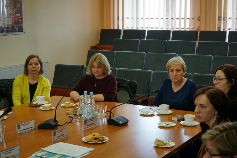 Spotkanie kierowników i dyrektorów ośrodków pomocy społecznej z terenu powiatu mieleckiego