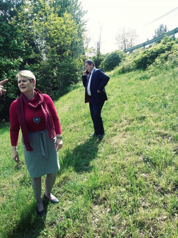 Starosta Stanisław Lonczak z wizytą w Urzędzie Miejskim w Przecławiu