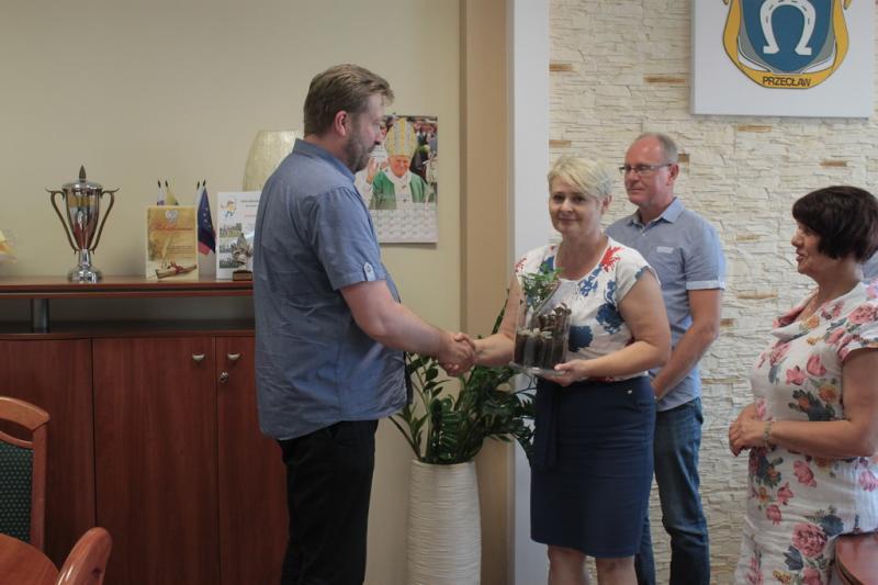Podziękowanie dla Pana Mariusza Barnasia