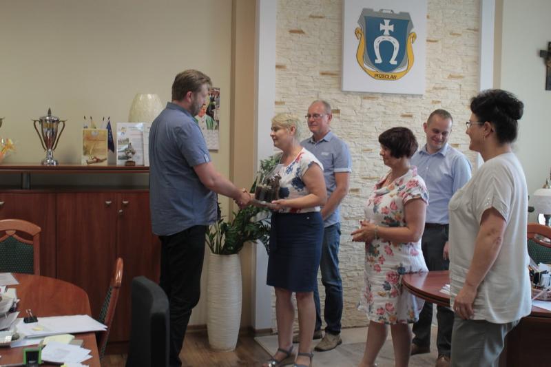 Podziękowanie dla Pana Mariusza Barnasia