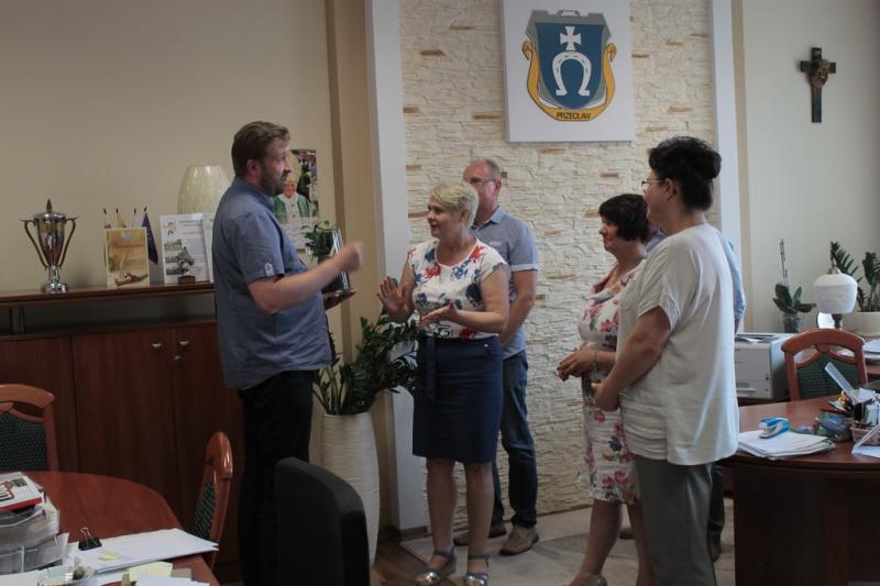 Podziękowanie dla Pana Mariusza Barnasia