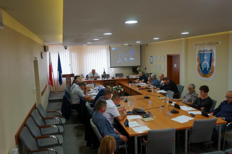 Fotorelacja z VIII Sesja Rady Miejskiej w Przecławiu