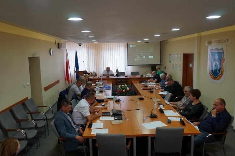 Fotorelacja z VIII Sesja Rady Miejskiej w Przecławiu