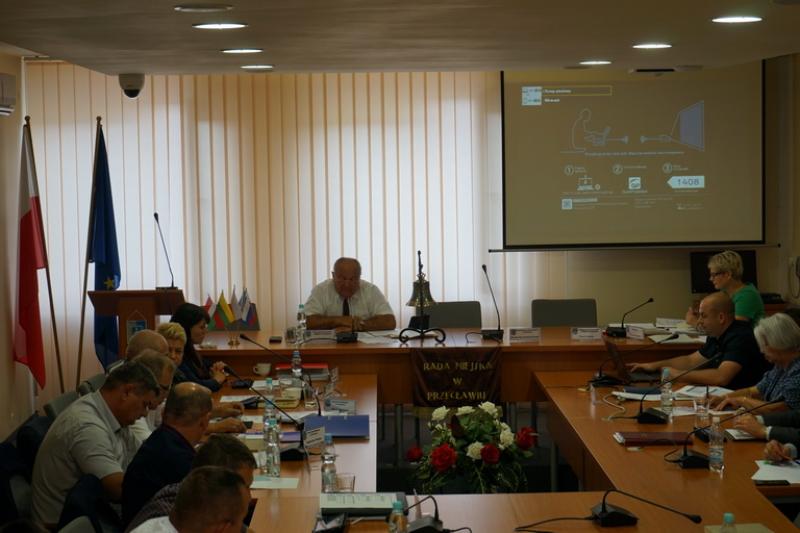 Fotorelacja z VIII Sesja Rady Miejskiej w Przecławiu