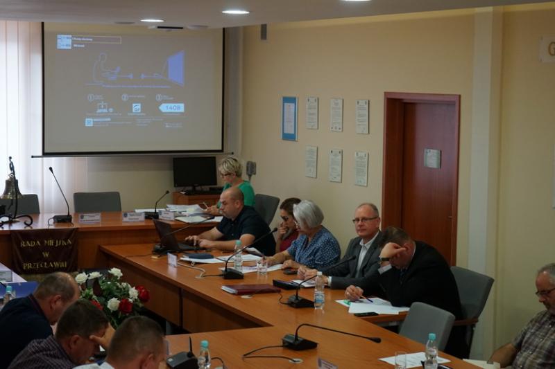 Fotorelacja z VIII Sesja Rady Miejskiej w Przecławiu
