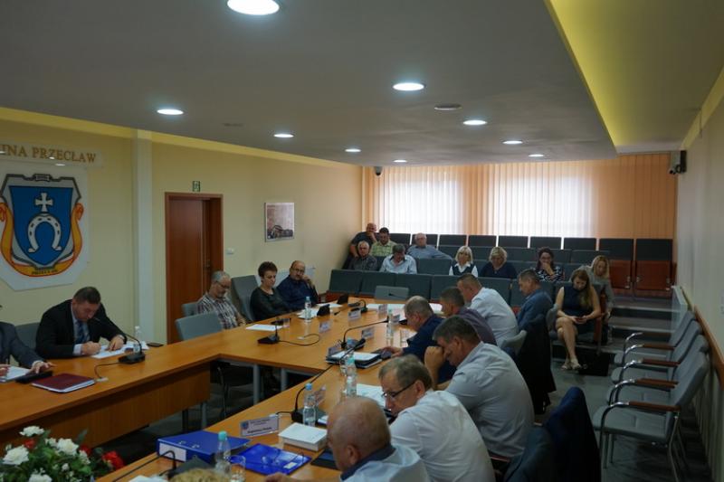 Fotorelacja z VIII Sesja Rady Miejskiej w Przecławiu
