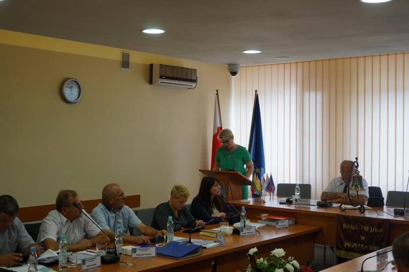 Fotorelacja z VIII Sesja Rady Miejskiej w Przecławiu