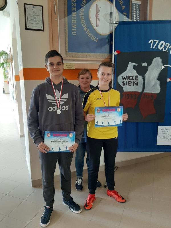 I i II miejsce w powiecie dla uczniów Szkoły Podstawowej im. Marii Dąbrowskiej w Rzemieniu!!!