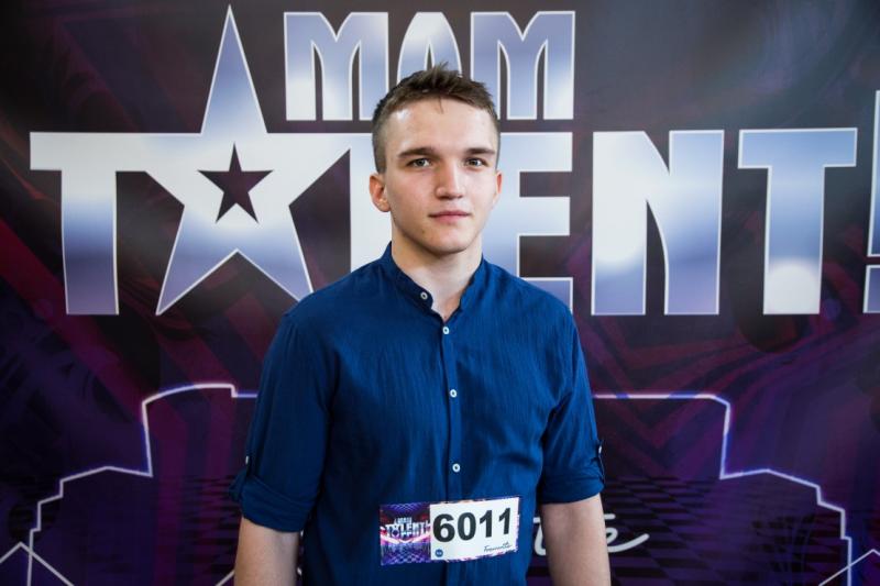 Jan Szynal 18-letni mieszkaniec Tuszymy wystąpił w Mam talent
