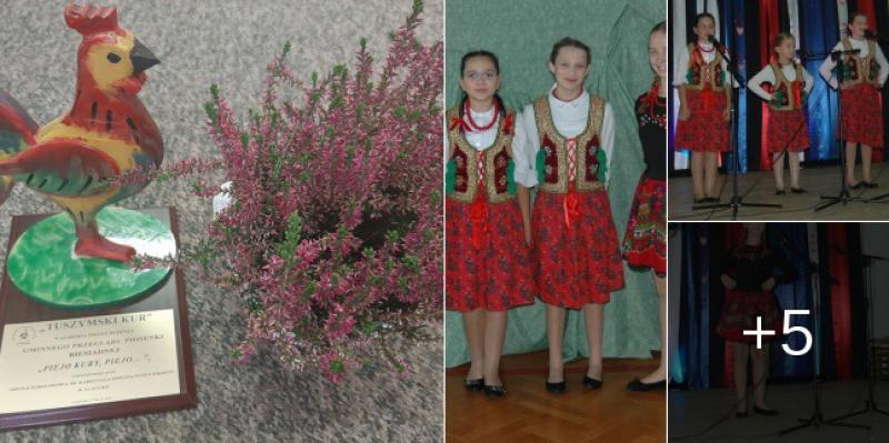 Tuszymski Kur - wywalczony przez Szkołę Podstawową im. Marii Dąbrowskiej w Rzemieniu