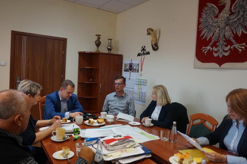 Spotkanie z przedstawicielami Państwowego Gospodarstwa Wodnego Wody Polskie.