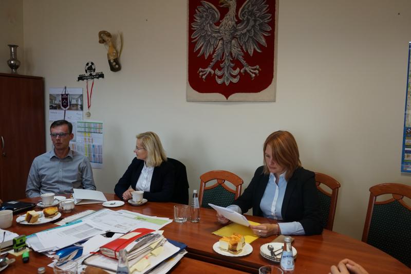 Spotkanie z przedstawicielami Państwowego Gospodarstwa Wodnego Wody Polskie.