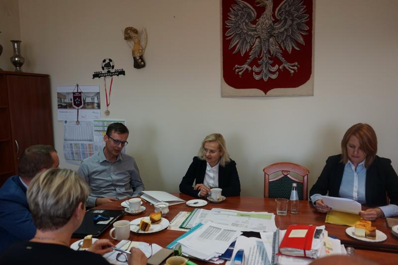 Spotkanie z przedstawicielami Państwowego Gospodarstwa Wodnego Wody Polskie.