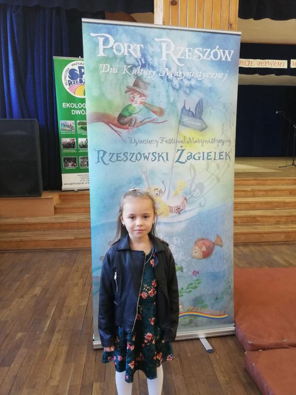 Sukces Laury Harli z Samorządowego Przedszkola w Rzemieniu.