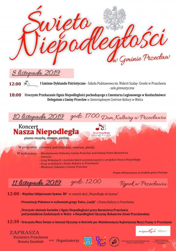 Święto Niepodległości w Gminie Przecław