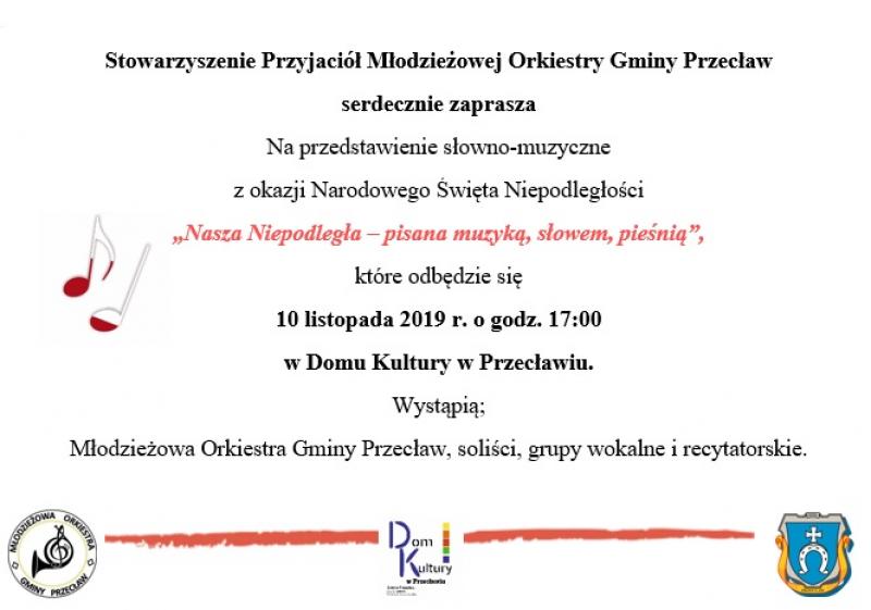 Burmistrz Przecławia Renata Siembab zaprasza do wspólnego celebrowania Święta Niepodległości w Gminie Przecław!