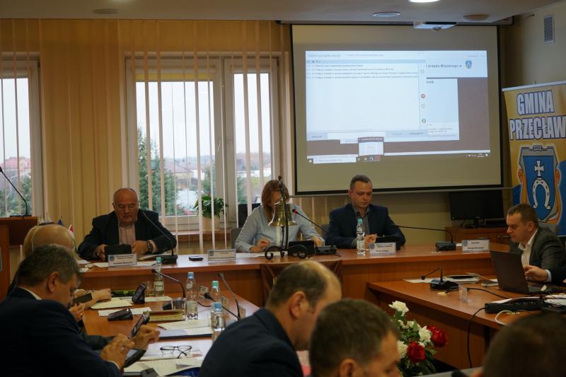 XII Sesja Rady Miejskiej w Przecławiu