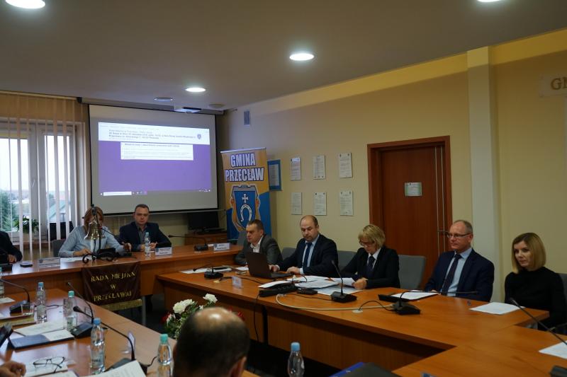 XII Sesja Rady Miejskiej w Przecławiu