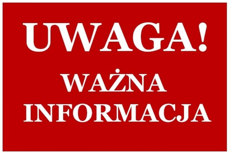KOMUNIKAT NR 3 SKIEROWANY DO KONSUMENTÓW WODY Z WODOCIĄGU SIECIOWEGO TUSZYMA