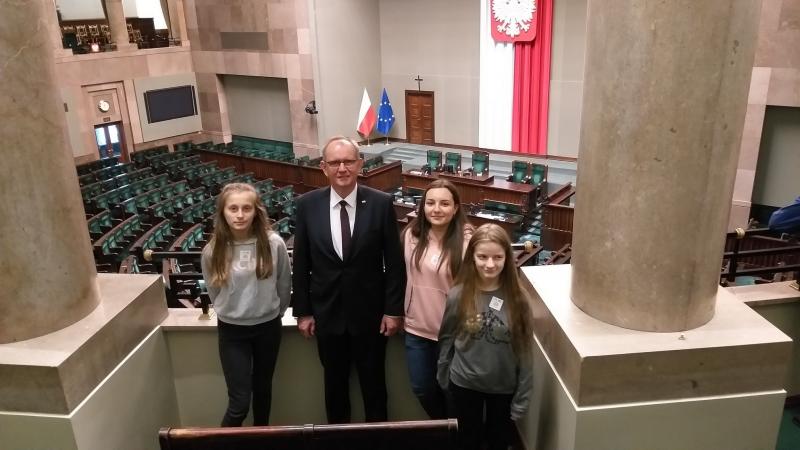 Wizyta w Sejmie Rzeczpospolitej Polskiej