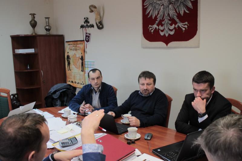 Spotkanie z przedstawicielami PKP Polskie Linie Kolejowe S.A. oraz Przedsiębiorstwa Napraw i Utrzymania Infrastruktury Kolejowej w Krakowie sp. z o.o.