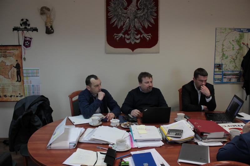 Spotkanie z przedstawicielami PKP Polskie Linie Kolejowe S.A. oraz Przedsiębiorstwa Napraw i Utrzymania Infrastruktury Kolejowej w Krakowie sp. z o.o.