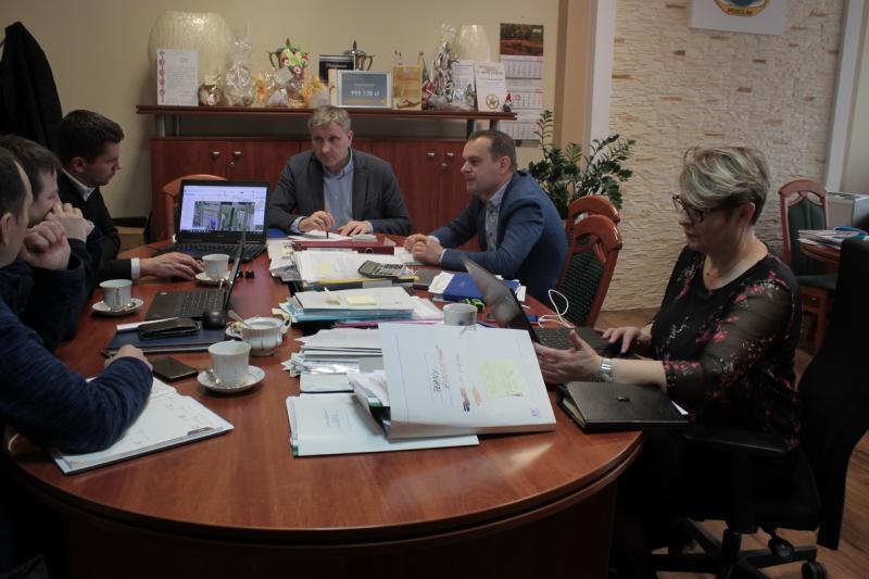 Spotkanie z przedstawicielami PKP Polskie Linie Kolejowe S.A. oraz Przedsiębiorstwa Napraw i Utrzymania Infrastruktury Kolejowej w Krakowie sp. z o.o.