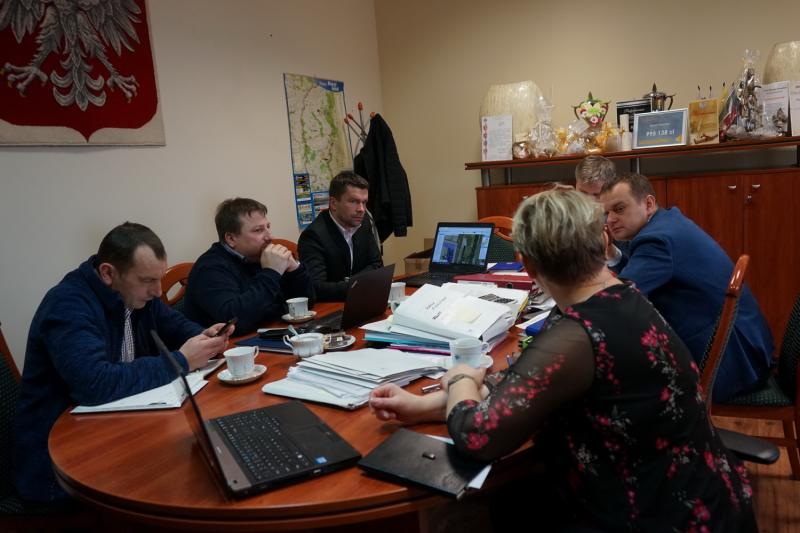 Spotkanie z przedstawicielami PKP Polskie Linie Kolejowe S.A. oraz Przedsiębiorstwa Napraw i Utrzymania Infrastruktury Kolejowej w Krakowie sp. z o.o.