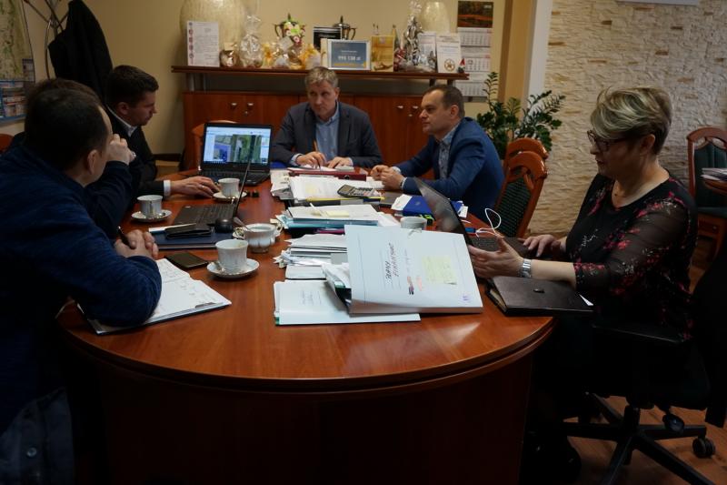 Spotkanie z przedstawicielami PKP Polskie Linie Kolejowe S.A. oraz Przedsiębiorstwa Napraw i Utrzymania Infrastruktury Kolejowej w Krakowie sp. z o.o.