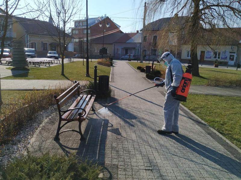 Prewencyjna dezynfekcja miejsc publicznych